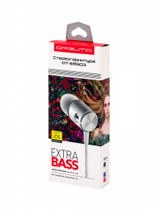 Орбита OT-ERG03 Синие наушники вакуум-гарнитура (3.5мм)